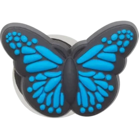 Blauer Schmetterling Jibbitz-Schuhanhänger