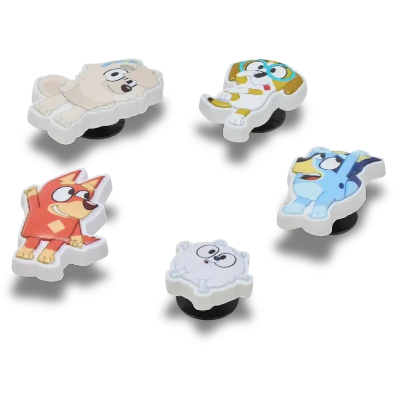 Bluey 5er-Pack Jibbitz-Schuhanhänger Bluey 5er-Pack Jibbitz-Schuhanhänger