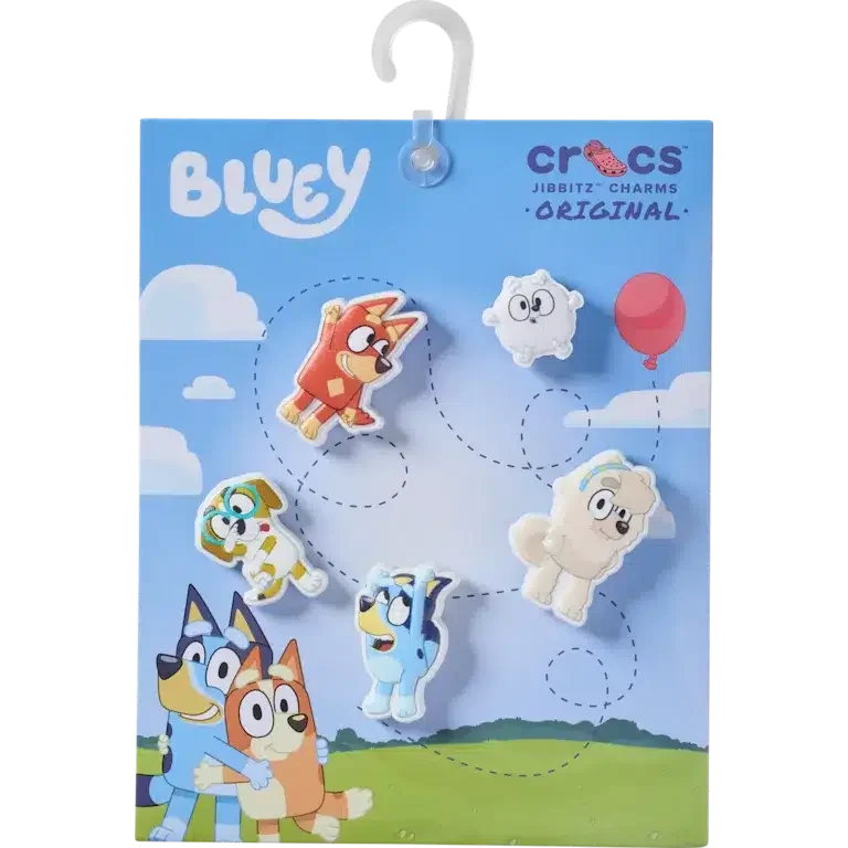 Bluey 5er-Pack Jibbitz-Schuhanhänger Bluey 5er-Pack Jibbitz-Schuhanhänger