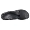 Brooklyn Cozy rutschfeste schwarze Sportsandalen