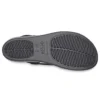 Brooklyn Cozy rutschfeste schwarze Sportsandalen