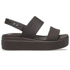 Brooklyn Croco Low Espresso Sandale «Brown»