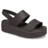 Brooklyn Croco Low Espresso Sandale «Brown»