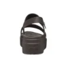 Brooklyn Croco Low Espresso Sandale «Brown»