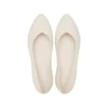 Brooklyn Flache Schuhe «Cream White»