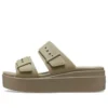Brooklyn Low Wedge Sandale «Beige»