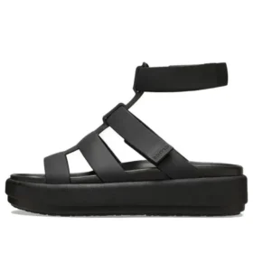 Brooklyn Luxe Gladiator-Sandalen «Black»
