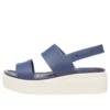 Brooklyn Sandalen mit dicker Sohle Blaugrau «Blue Grey»
