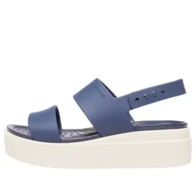 Brooklyn Sandalen mit dicker Sohle Blaugrau «Blue Grey»