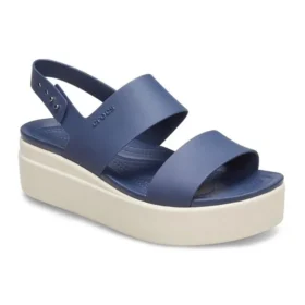 Brooklyn Sandalen mit dicker Sohle Blaugrau «Blue Grey»