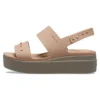 Brooklyn Studded Low Wedge «Cork Mushroom»