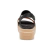 Brooklyn Tort Low Wedge «Schwarz-Braun»