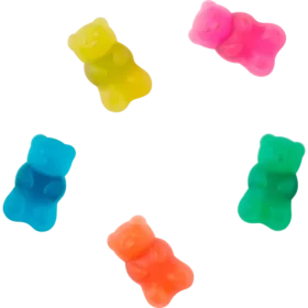 Candy Bear 5er-Pack Jibbitz-Schuhanhänger Candy Bear 5er-Pack Jibbitz-Schuhanhänger