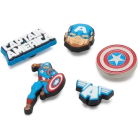 Captain America 5er-Pack Jibbitz-Anstecker