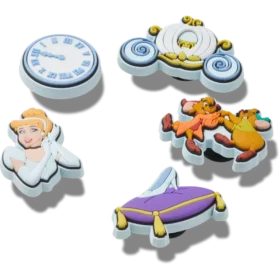Cinderella 5er-Pack Jibbitz-Anstecker