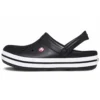 Classic Bayaband Clog «Schwarz Weiss»
