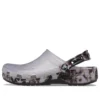 Classic Bleach Clogs «Translucent Black White»
