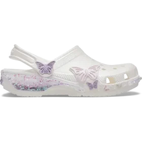 Classic Butterfly Sparkle Shaker Clog für Kinder