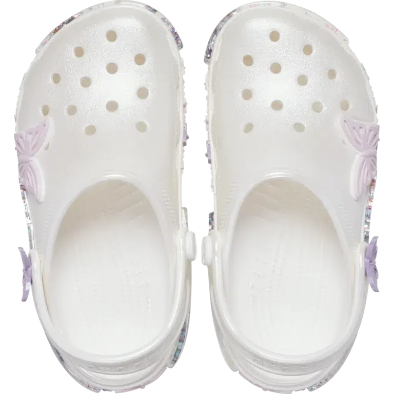 Classic Butterfly Sparkle Shaker Clog für Kinder Classic Butterfly Sparkle Shaker Clog für Kinder
