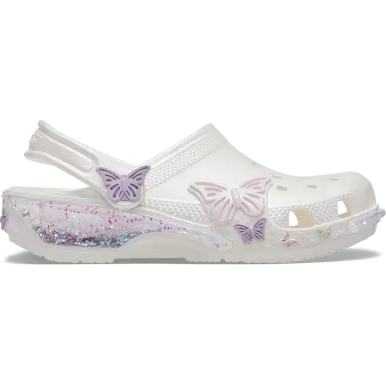 Classic Butterfly Sparkle Shaker Clog für Kleinkinder Classic Butterfly Sparkle Shaker Clog für Kleinkinder