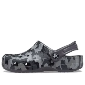 Classic Camo Clogs «Black Grey»