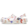 Classic Character Print Clog K «White Red Blue»