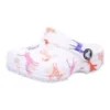 Classic Character Print Clog K «White Red Blue»