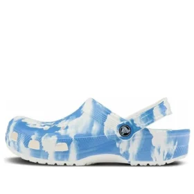 Classic Clog «Blau-Weiss»