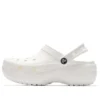 Classic Clog Clouds Retro-Strandschuh Weiss