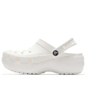 Classic Clog Clouds Retro-Strandschuh Weiss