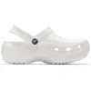 Classic Clog Clouds Retro-Strandschuh Weiss