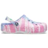 Classic Clog Crocs mit Tie-Dye-Print «Multi-Color»