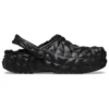 Classic Clog Lined Geometric «Schwarz»