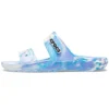 Classic Clog Marble Beach «Weiss Blau»