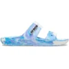 Classic Clog Marble Beach «Weiss Blau»