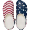 Classic Clog mit amerikanischer Flagge