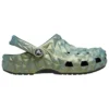 Classic Clog mit geometrischem Muster «Green»