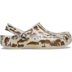 Classic Clog mit Süsswasserfisch-Motiv