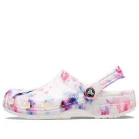 Classic Clog mit Tie-Dye-Grafik «Garnet & Multi»