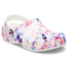 Classic Clog mit Tie-Dye-Grafik «Garnet & Multi»