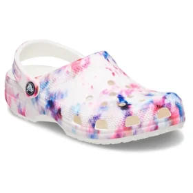Classic Clog mit Tie-Dye-Grafik «Garnet & Multi»