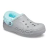 Classic Clog, warm und mit Fleece gefüttert «Grau-Blau»