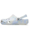 Classic Clog with Marbled Pattern «Blue Calcite Multi»