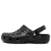 Classic Clogs aus Krokodilleder «Schwarz»