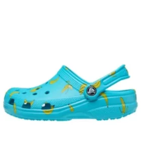 Classic Clogs mit Lebensmittel-Print «Digital Aqua»