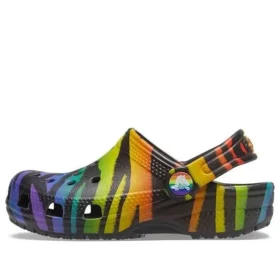 Classic Clogs mit saisonalem Print «Black Multi»