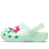 Classic Clogs mit Schmetterlingsanhänger «Mint»