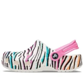 Classic Clogs mit Tierprint «White Multi» Classic Clogs mit Tierprint «White Multi»