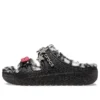 Classic Cozzzy Disco Glitter Sandalen «Black»