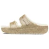 Classic Cozzzy Glitter Sandalen «Multi Gold»